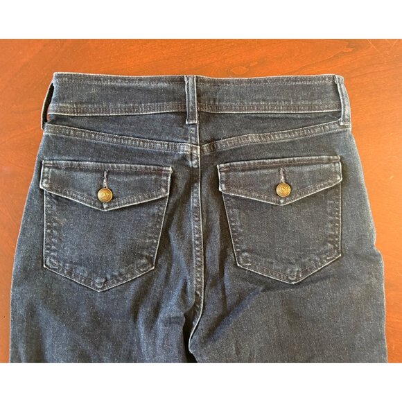 GAP Denim  ’70s Flare High Rise Jeans  in Size 27 or US 4 Long - Picture 7 of 12